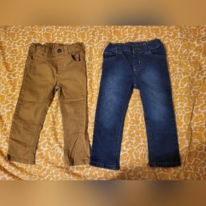 Two Garanimals boys jeans size 3T